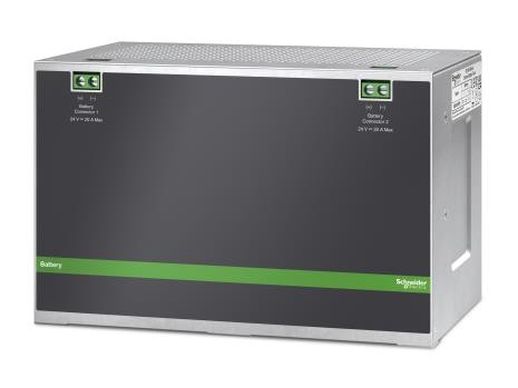 施耐德24V直流UPS240W/480W工业级DIN导轨安装PLC开关电源HMI面板